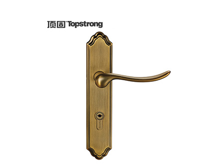 狮扑微瀾中插芯鎖