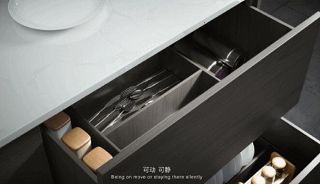 小小家具柜門五金件的巧妙——平台辦公裝修要知道！